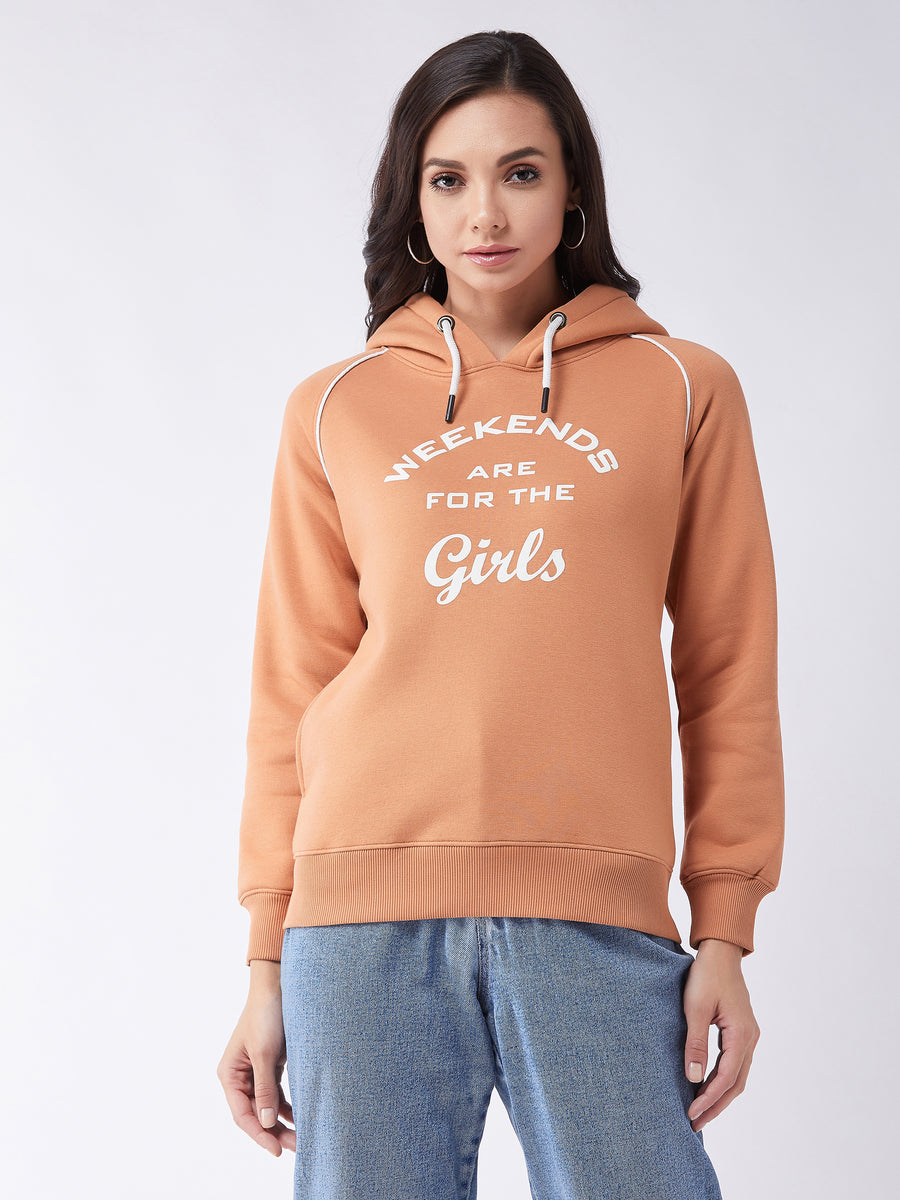 Modeve Women Printed  Sweatshirt For Winter