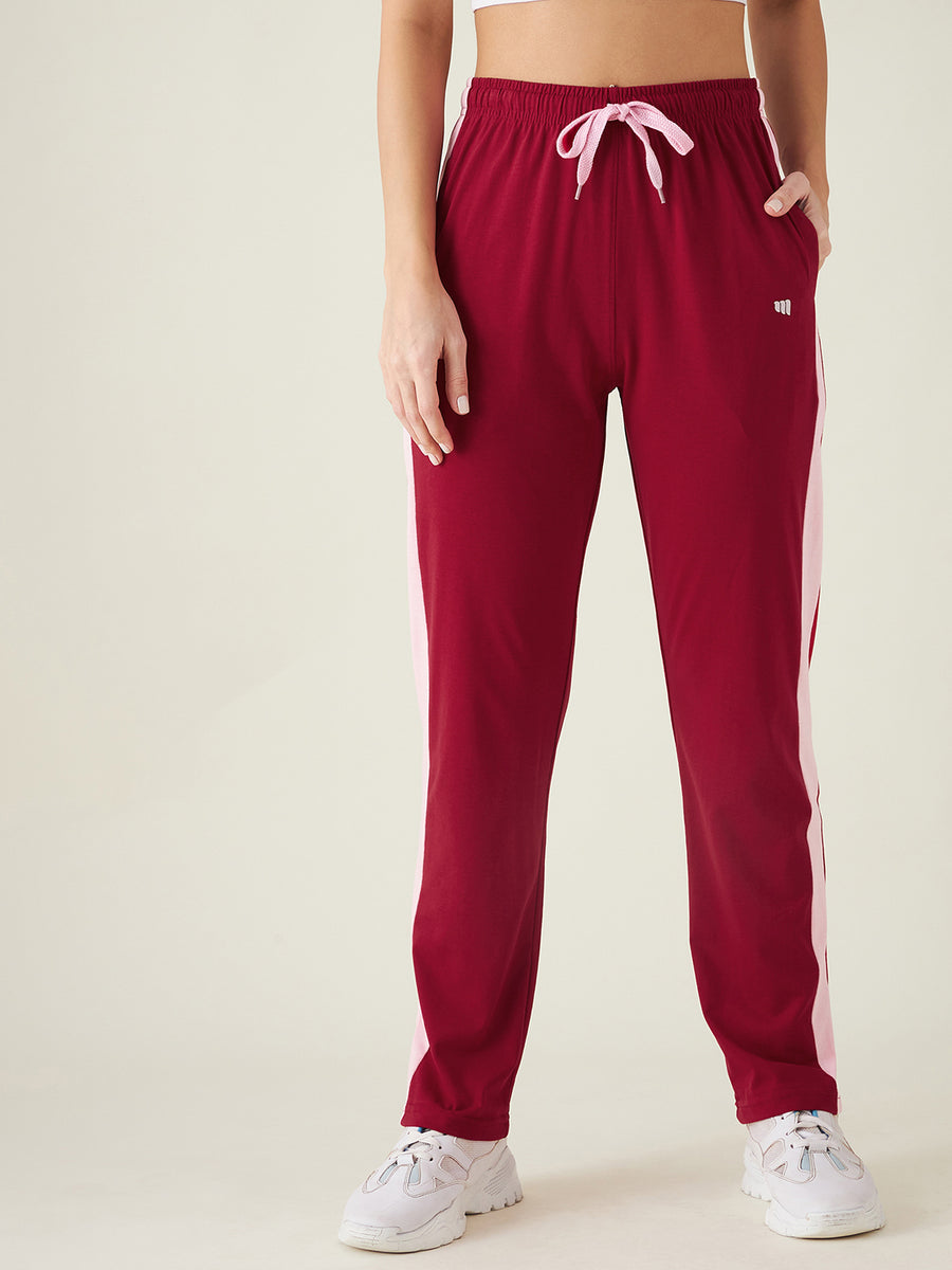 Modeve  Women Striped Track Pant