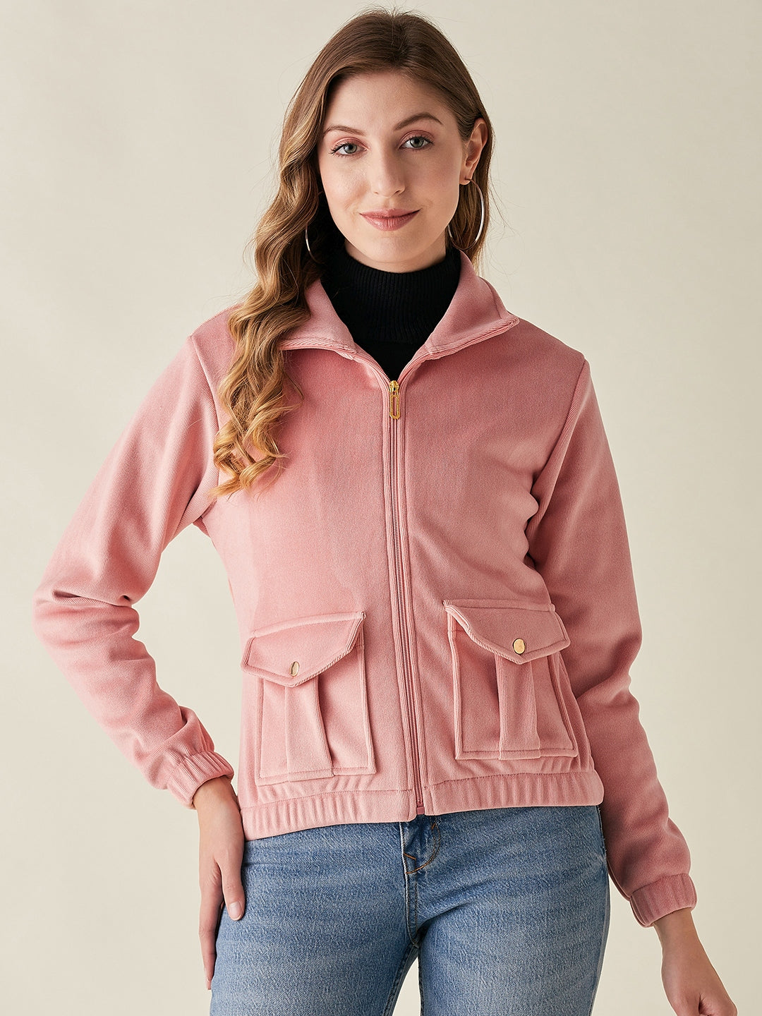 Modeve Women Lightweight Bomber Jacket