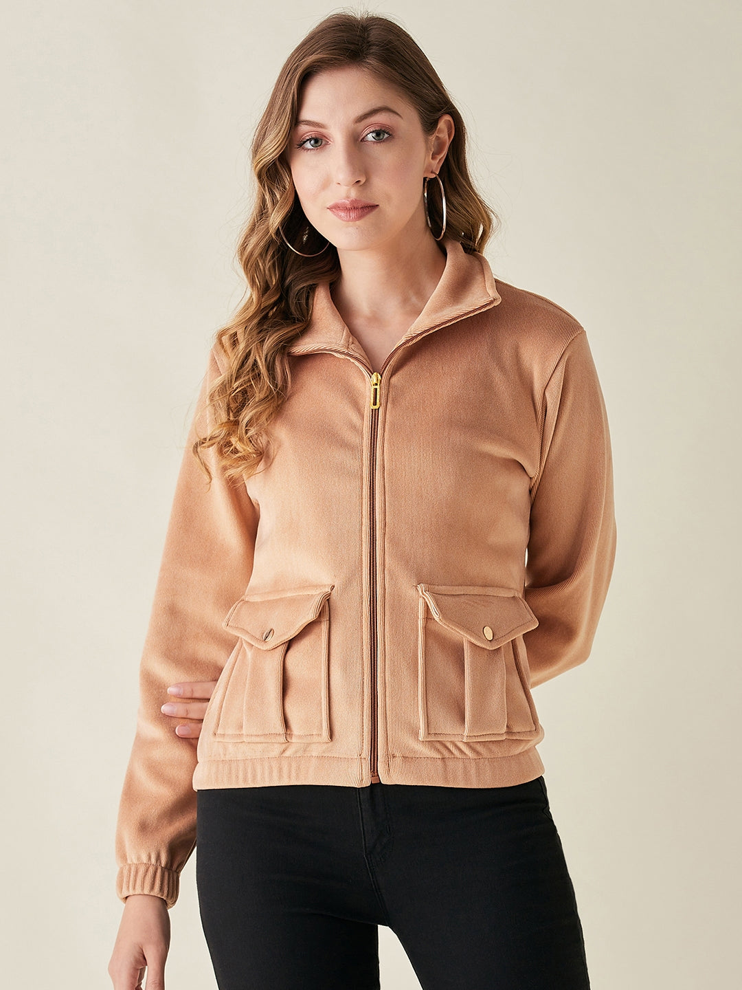 Modeve Women Lightweight Bomber Jacket