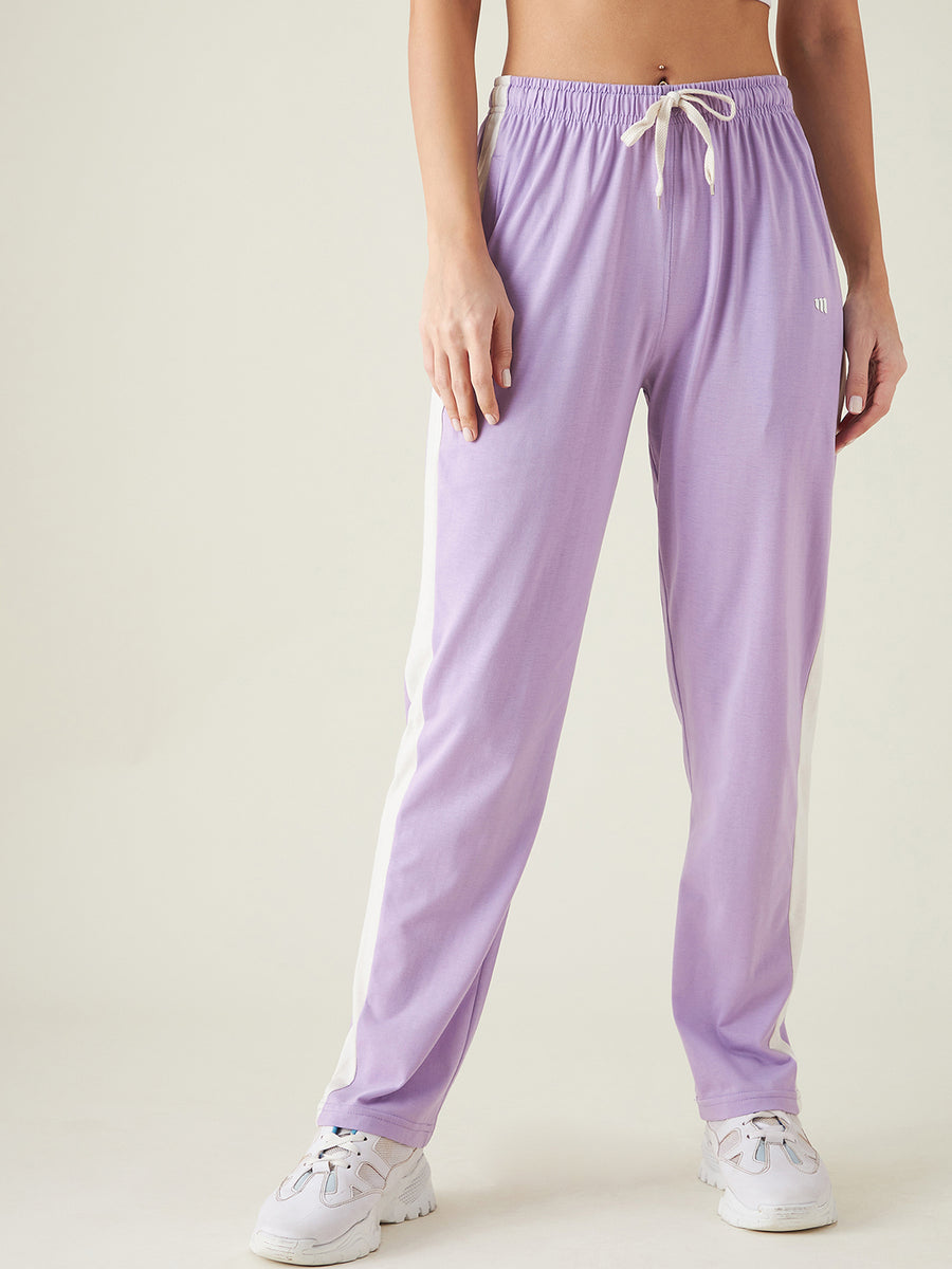 Modeve  Women Striped Track Pant