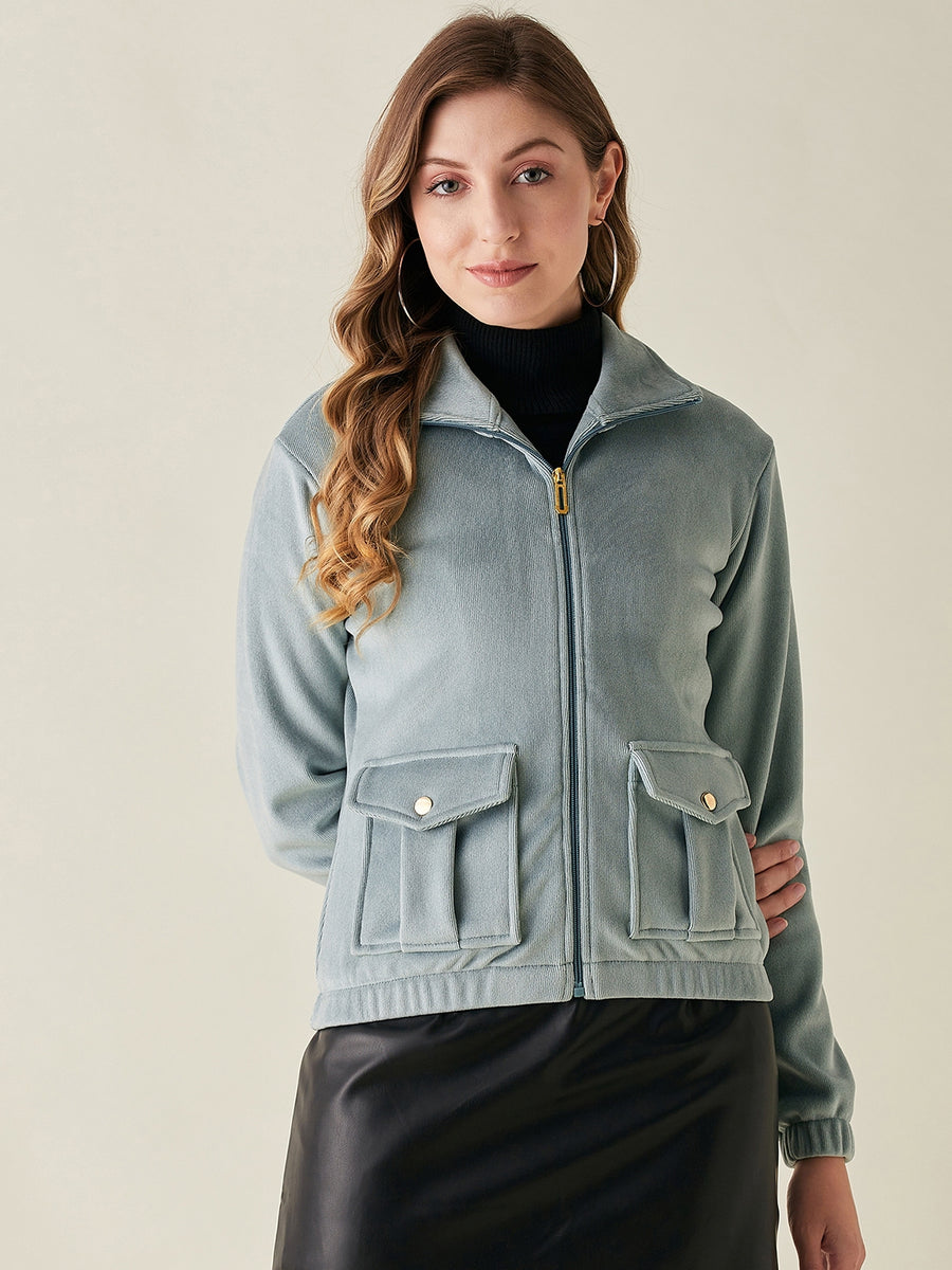 Modeve Women Lightweight Bomber Jacket