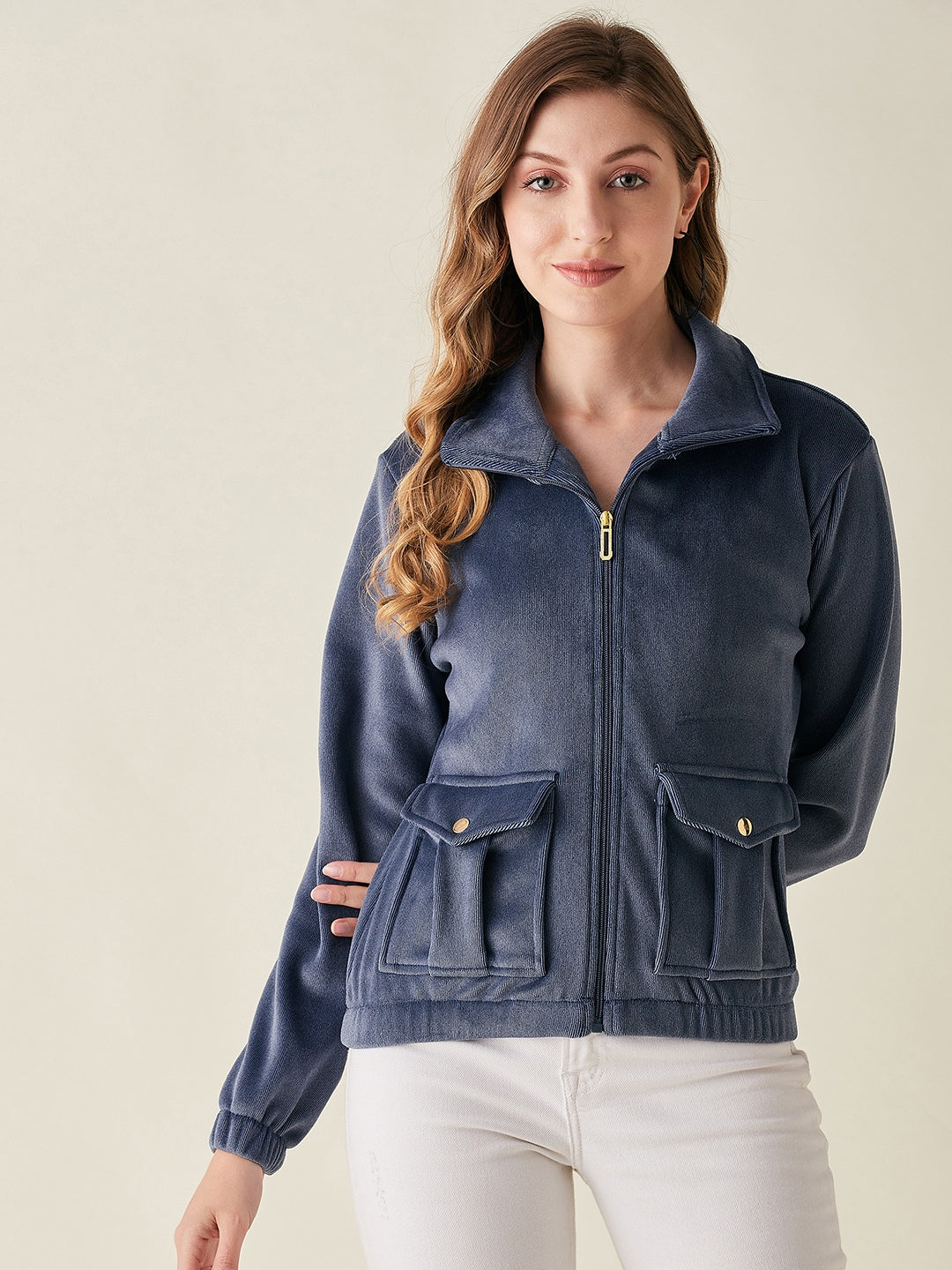 Modeve Women Lightweight Bomber Jacket