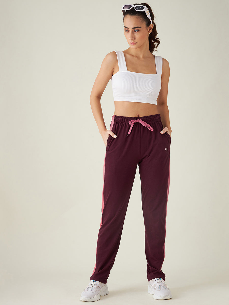 Modeve  Women Striped Track Pant