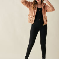 Modeve Women Lightweight Bomber Jacket