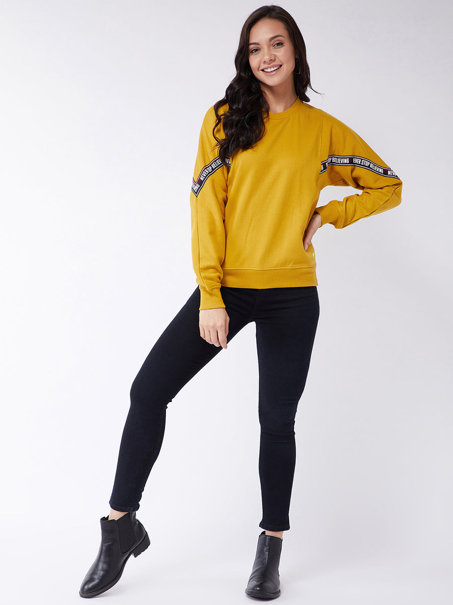 Modeve Women  Printed Sweatshirt For Winter