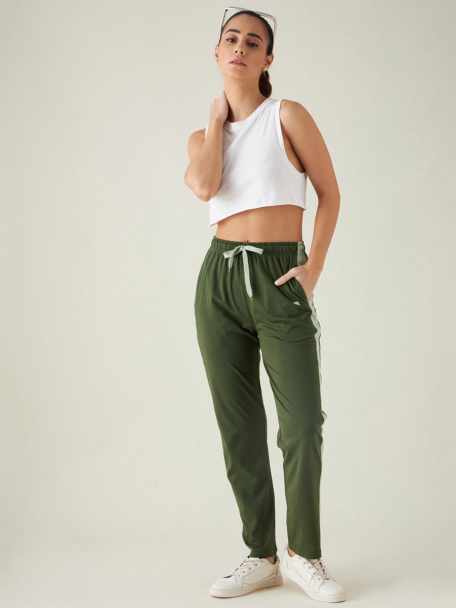 Modeve  Women Striped Track Pant