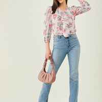 Modeve Women Fawn Floral Top