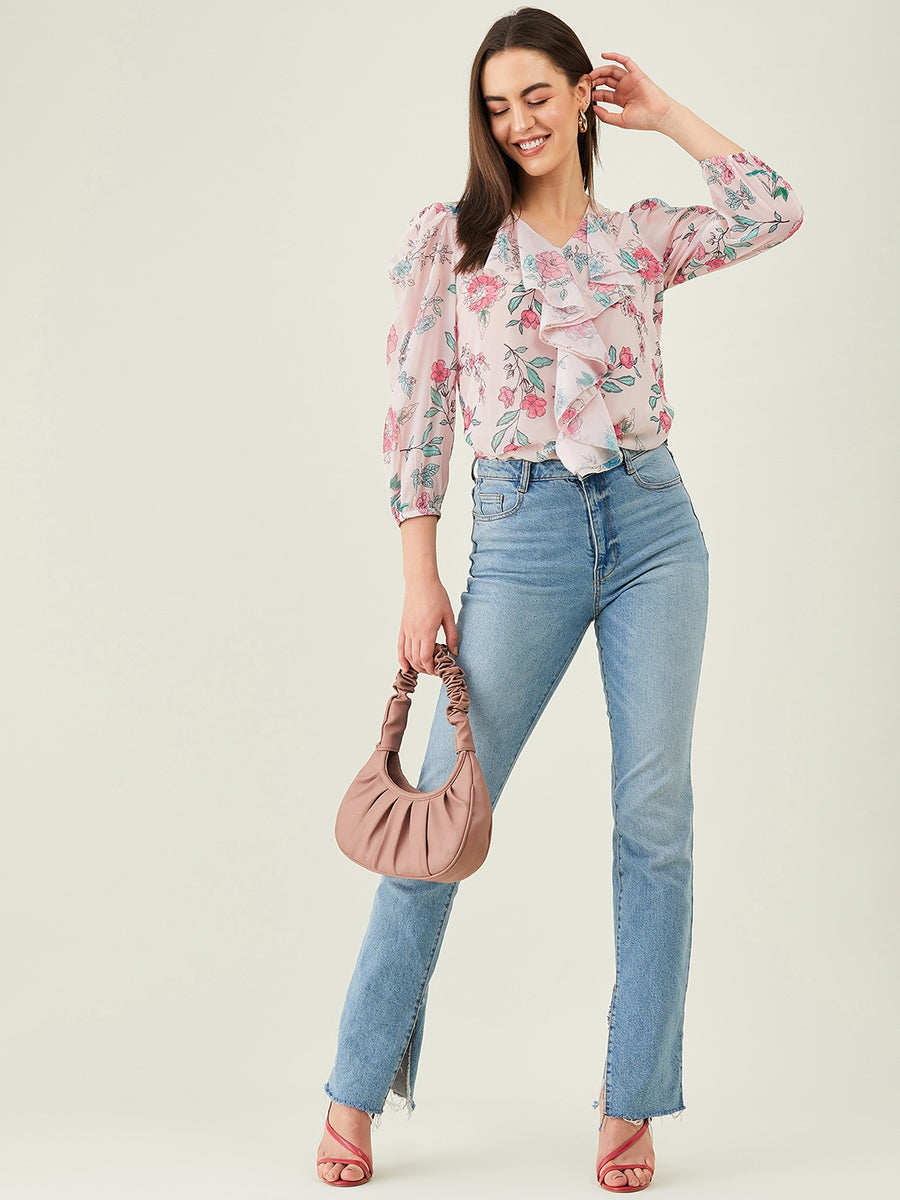 Modeve Women Fawn Floral Top