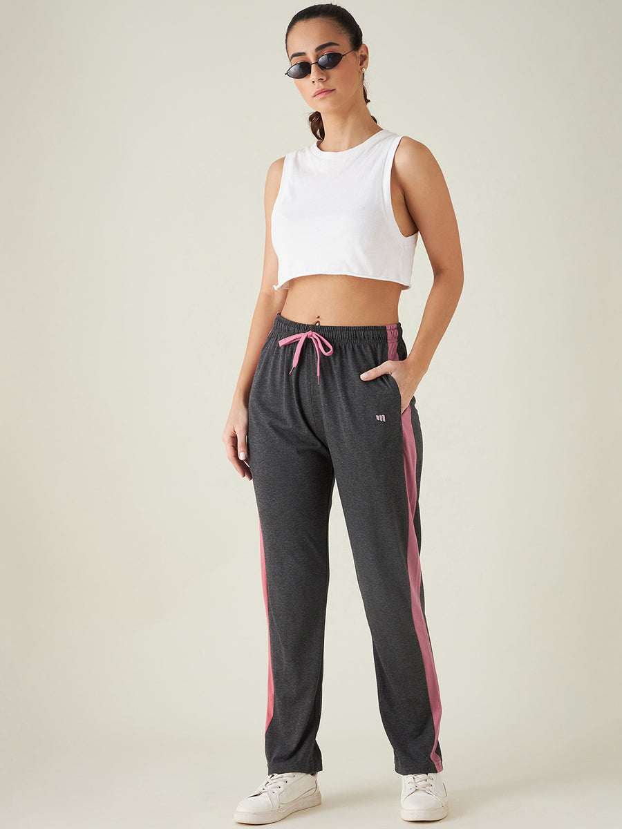 Modeve  Women Striped Track Pant