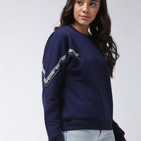 Modeve Women  Printed Sweatshirt For Winter