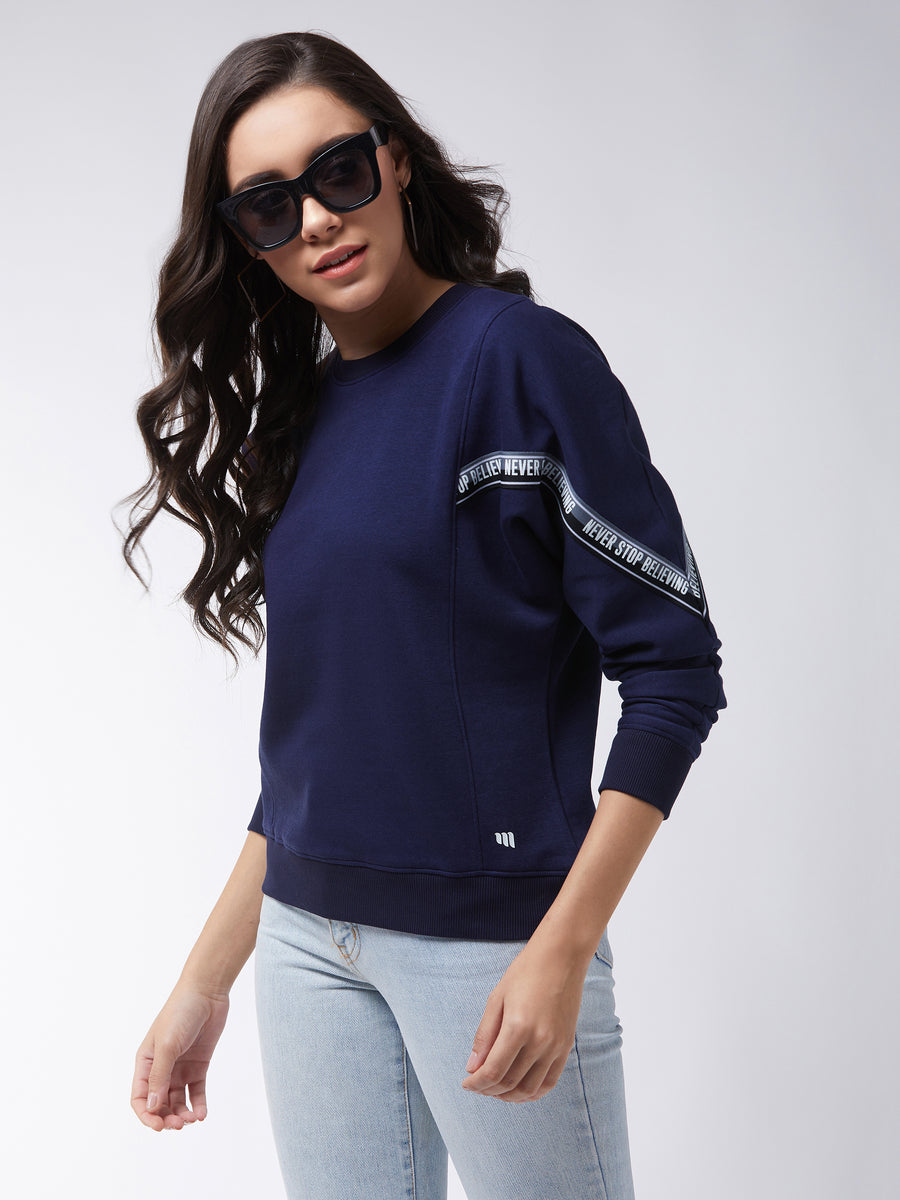 Modeve Women  Printed Sweatshirt For Winter