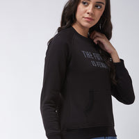 Modeve Women Printed Sweatshirt For Winter