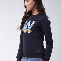 Modeve Women Printed Sweatshirt For Winter