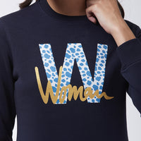 Modeve Women Printed Sweatshirt For Winter