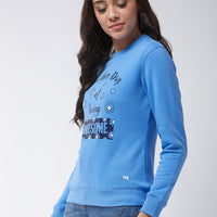 Modeve Women Printed Sweatshirt For Winter