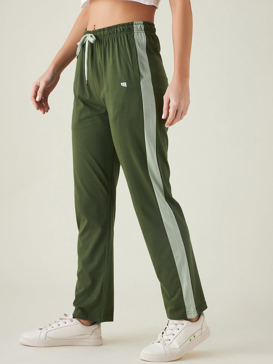 Modeve  Women Striped Track Pant