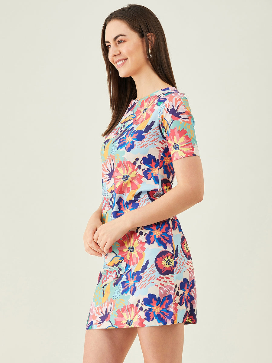 Modeve Women Multicolor A-line Dress