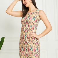 Modeve Women Multicolor Sleeveless A-Line Dress