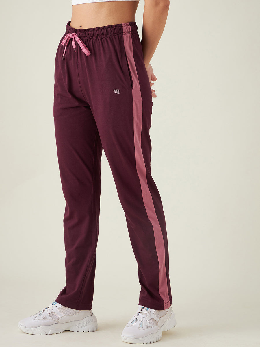 Modeve  Women Striped Track Pant