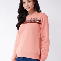 Modeve Women Printed Long Sleeves Sweatshirt For Winter