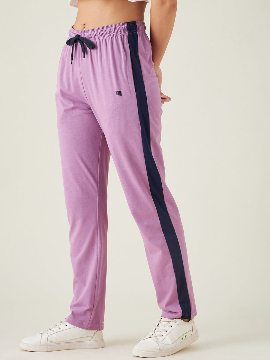 Modeve  Women Striped Track Pant