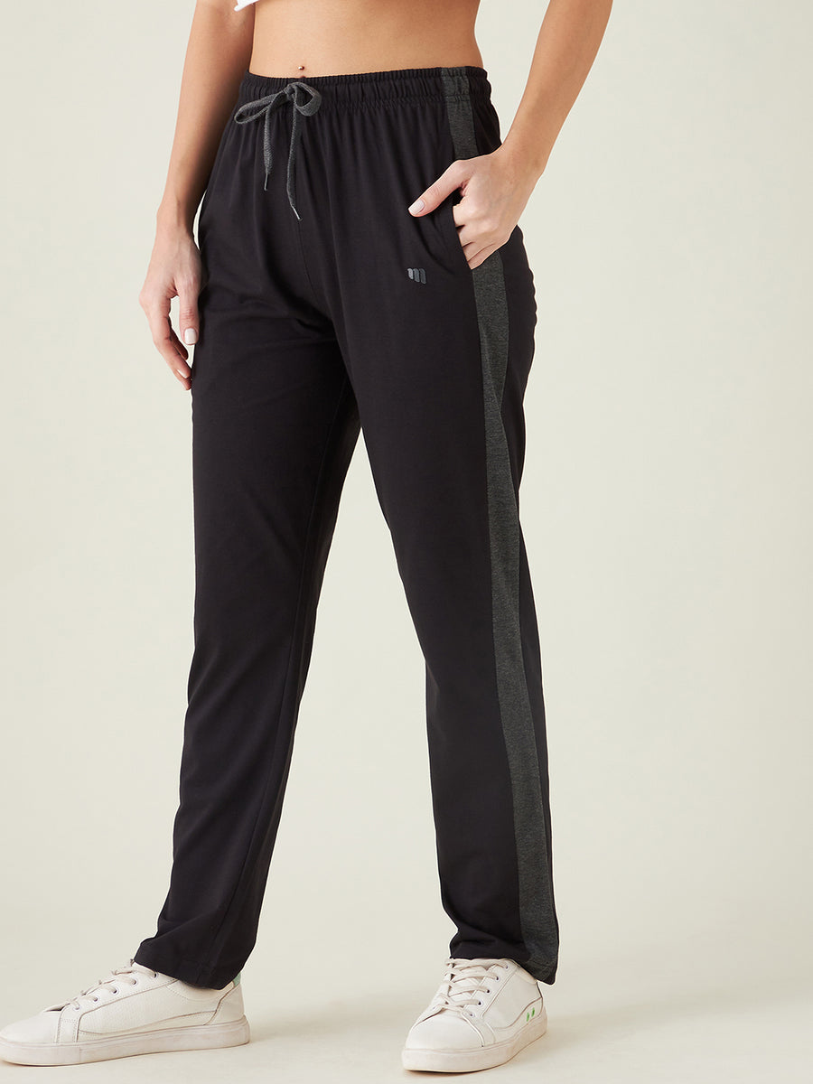 Modeve  Women Striped Track Pant