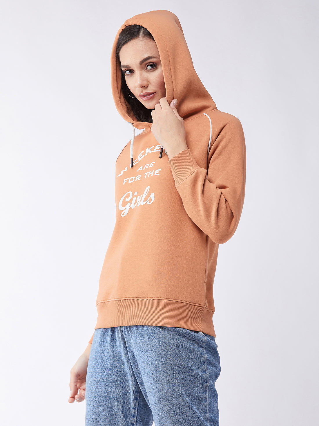 Modeve Women Printed  Sweatshirt For Winter