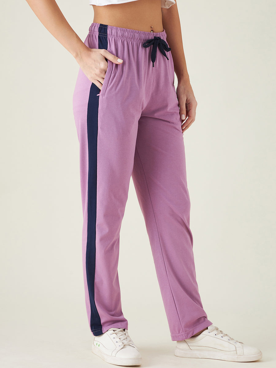 Modeve  Women Striped Track Pant