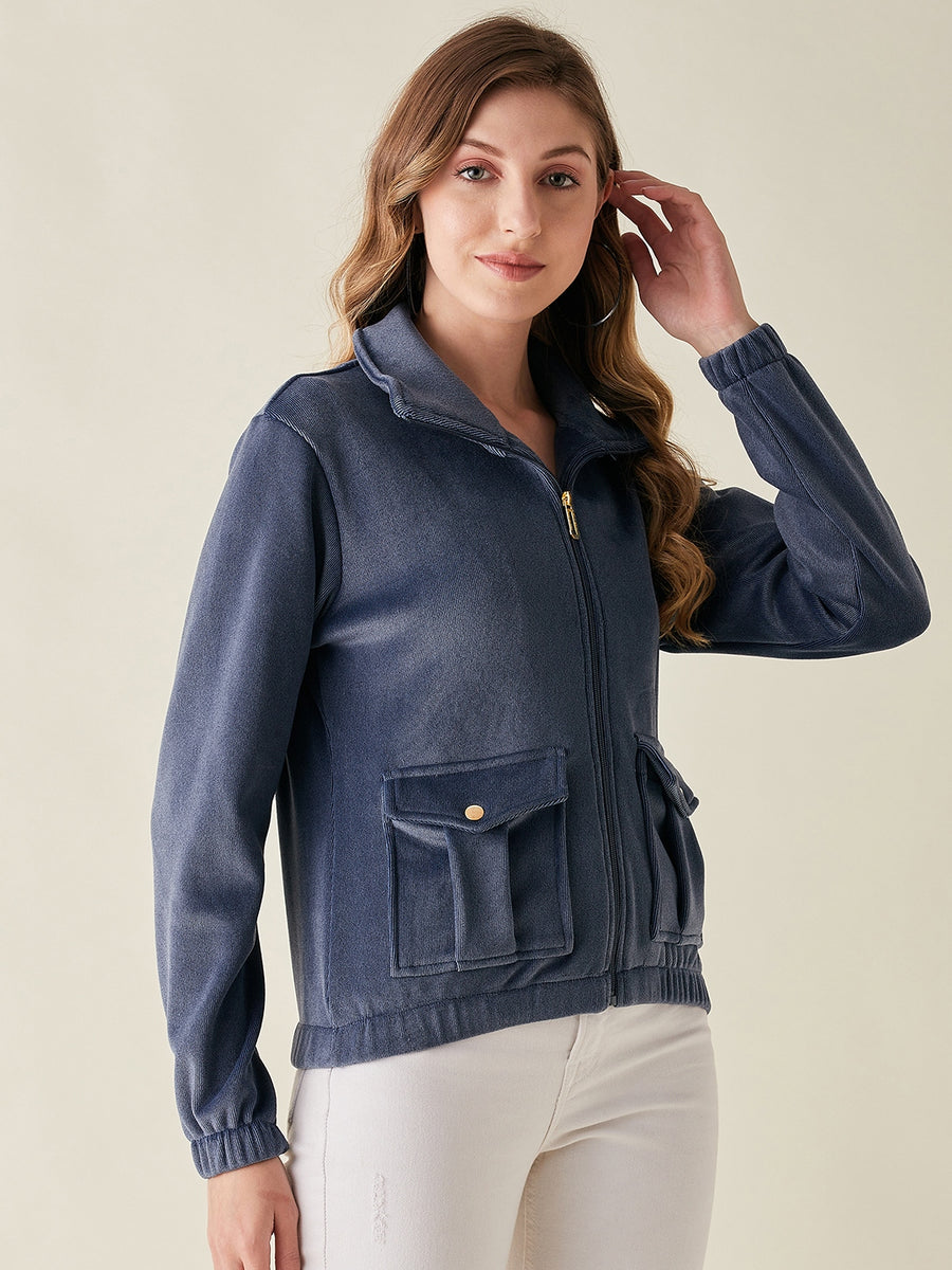 Modeve Women Lightweight Bomber Jacket