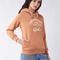 Modeve Women Printed  Sweatshirt For Winter