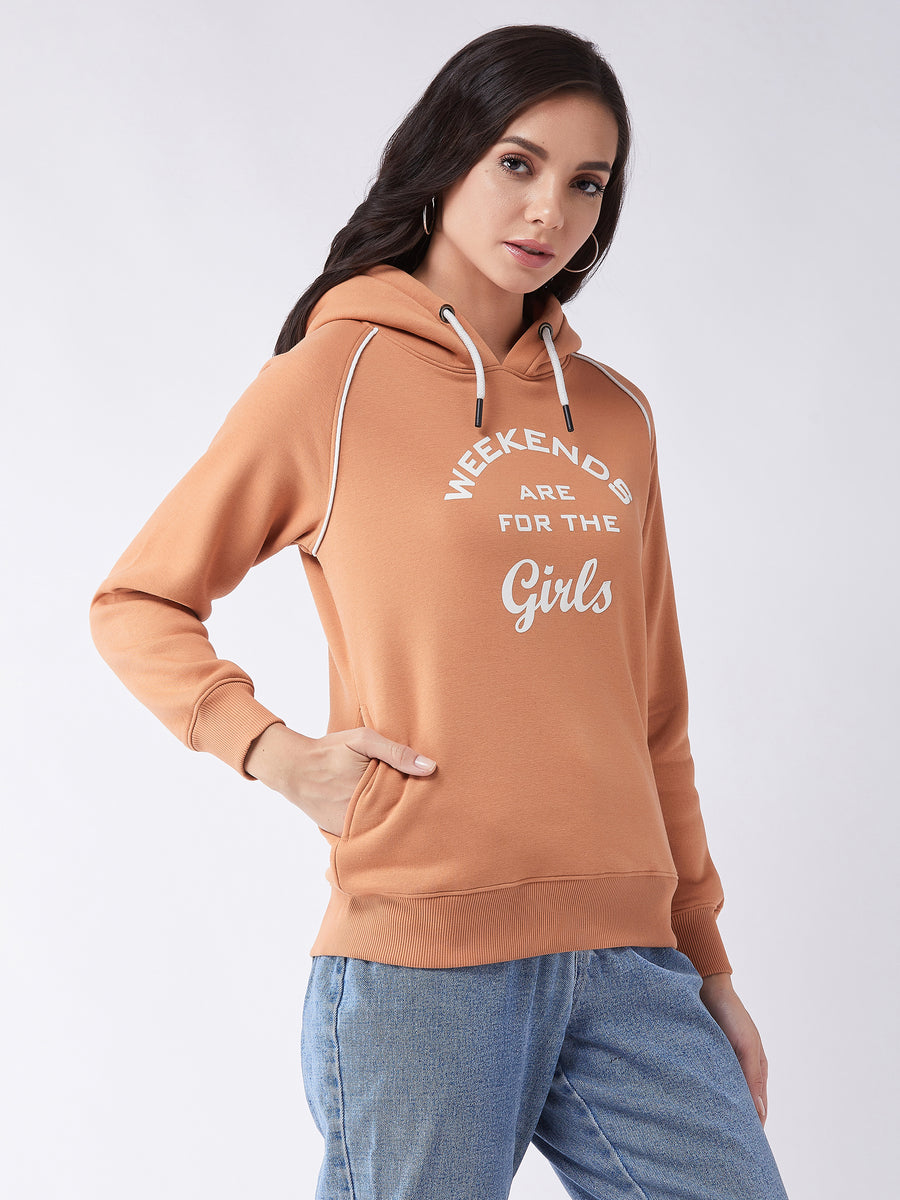 Modeve Women Printed  Sweatshirt For Winter