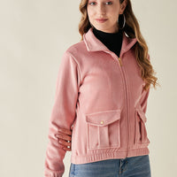 Modeve Women Lightweight Bomber Jacket