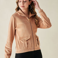 Modeve Women Lightweight Bomber Jacket