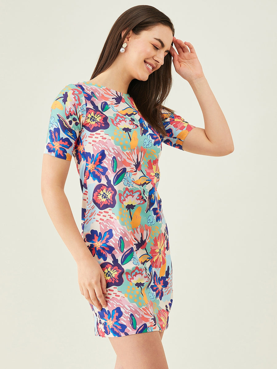 Modeve Women Multicolor A-line Dress