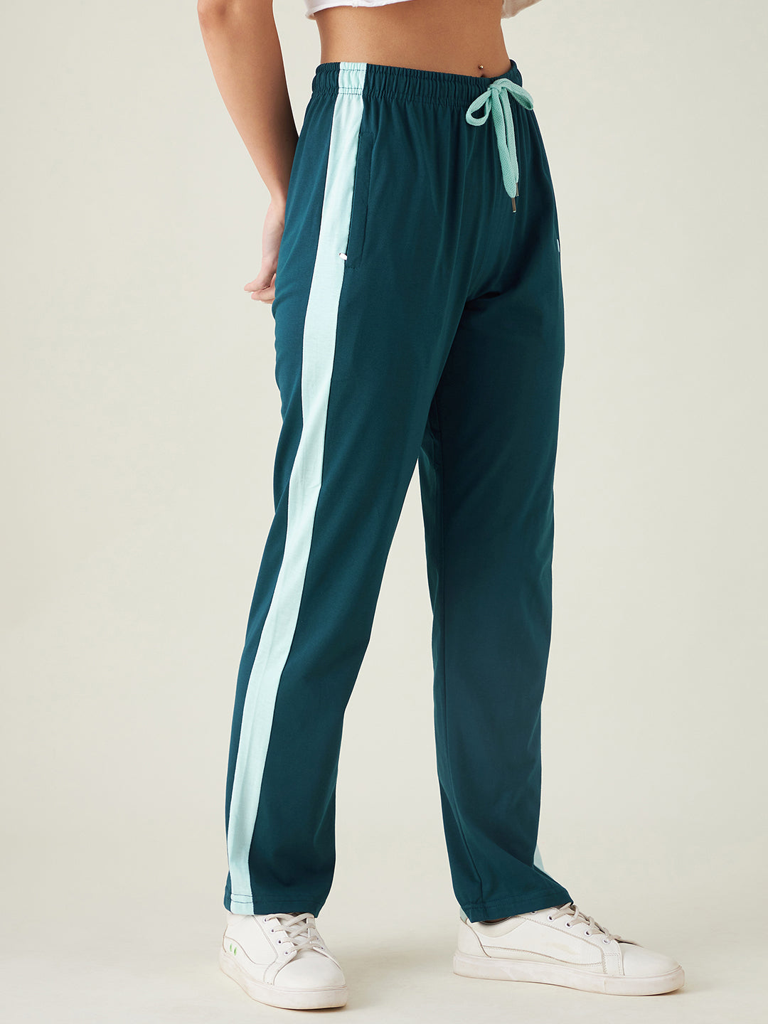 Modeve  Women Striped Track Pant