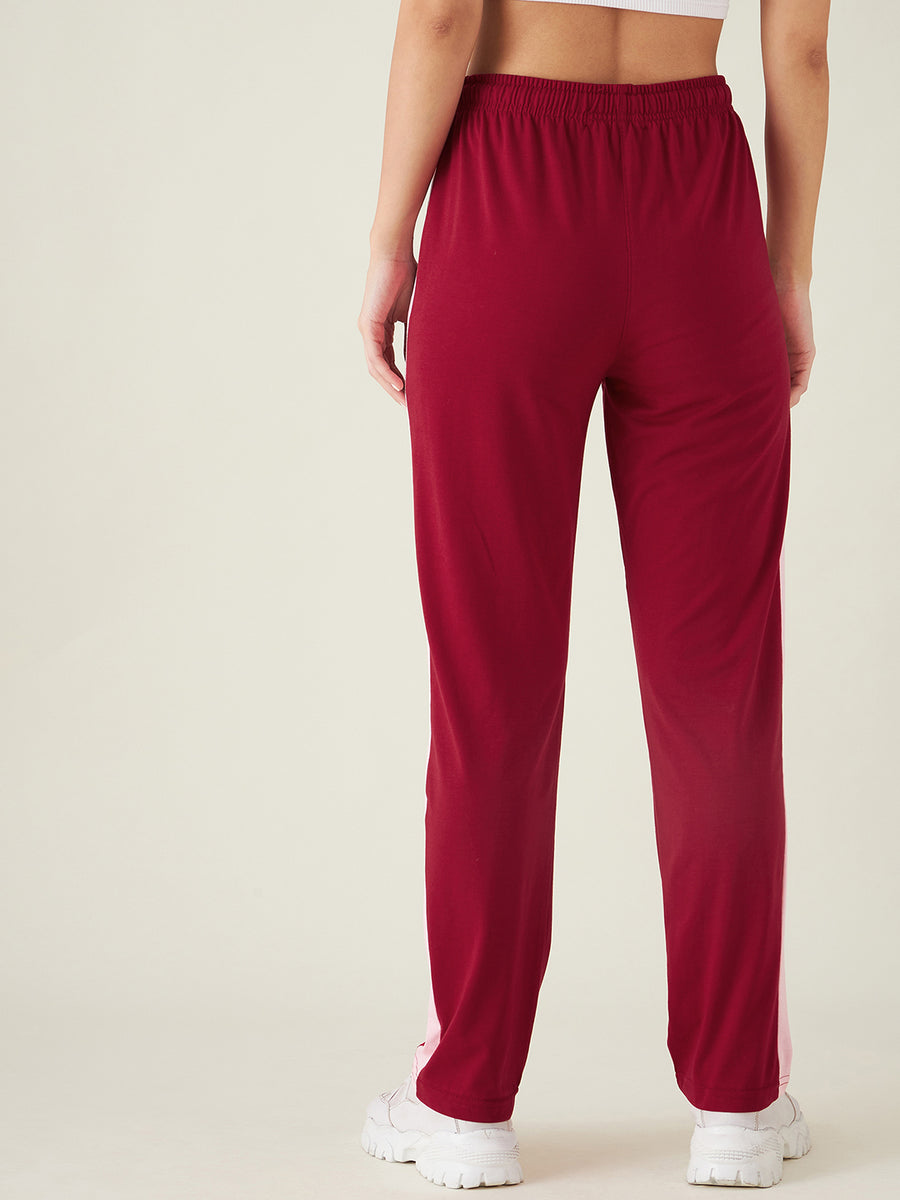 Modeve  Women Striped Track Pant