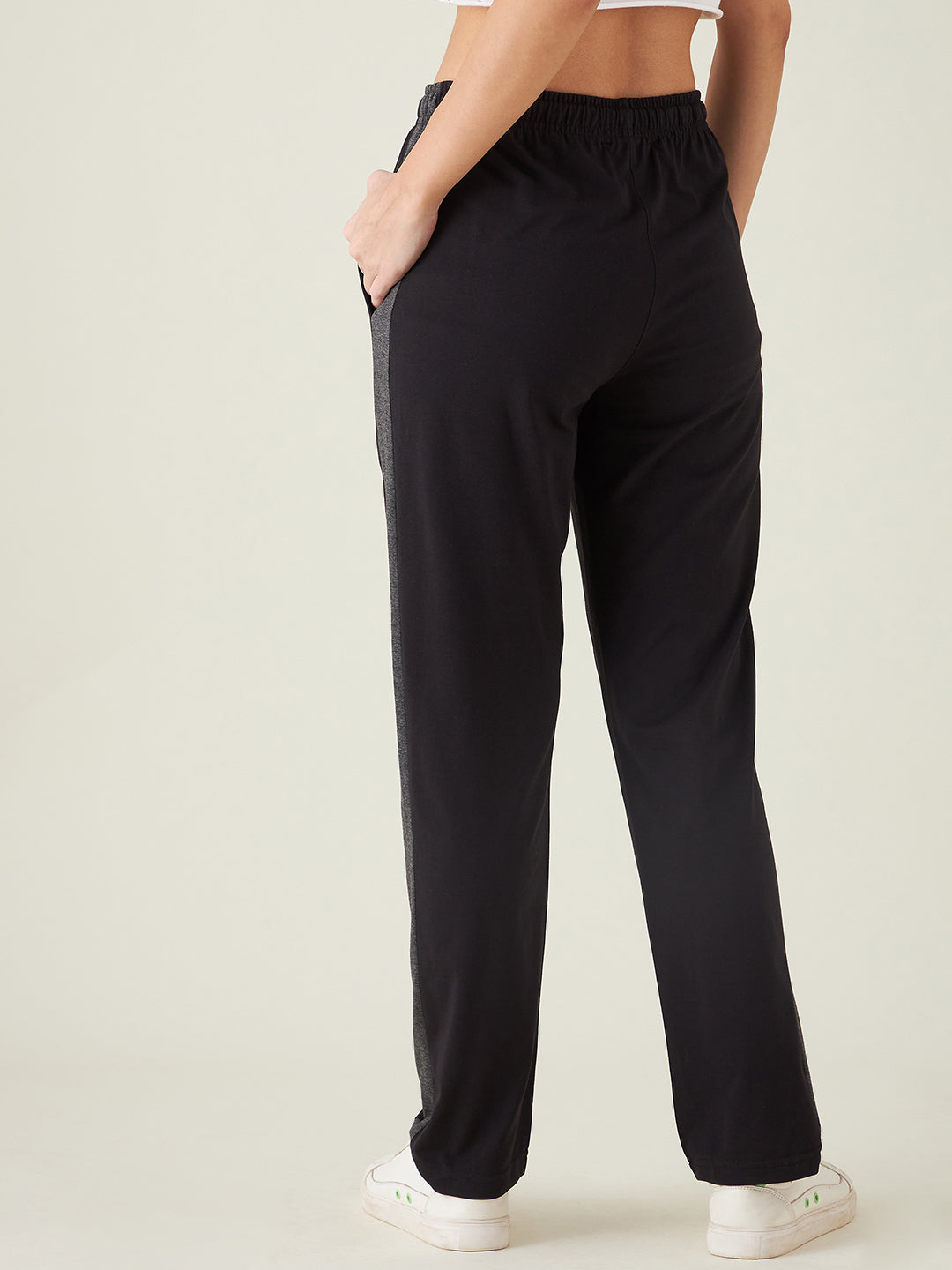 Modeve  Women Striped Track Pant