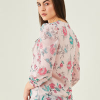 Modeve Women Fawn Floral Top