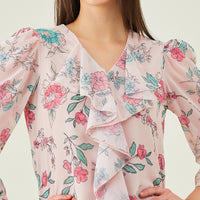 Modeve Women Fawn Floral Top