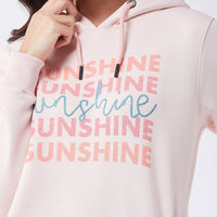 Modeve Women Printed Hooded Sweatshirt For Winter