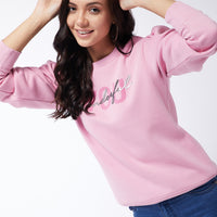 Modeve Women Round Neck Long Sleeved  Sweatshirt For Winter