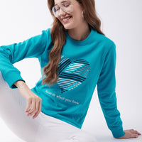 Modeve Women Long Sleeves Printed Sweatshirt For Winter