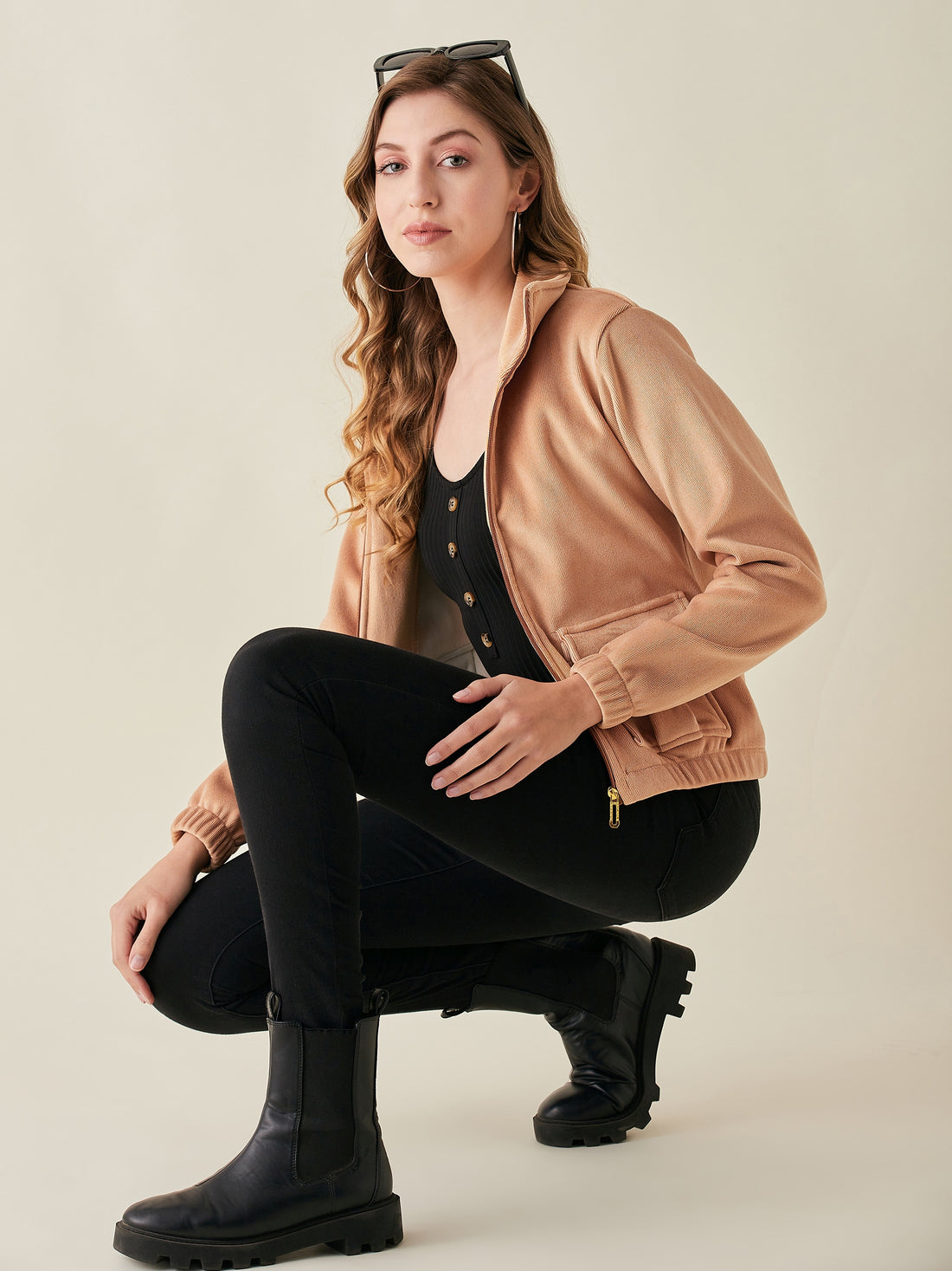 Modeve Women Lightweight Bomber Jacket