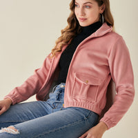 Modeve Women Lightweight Bomber Jacket