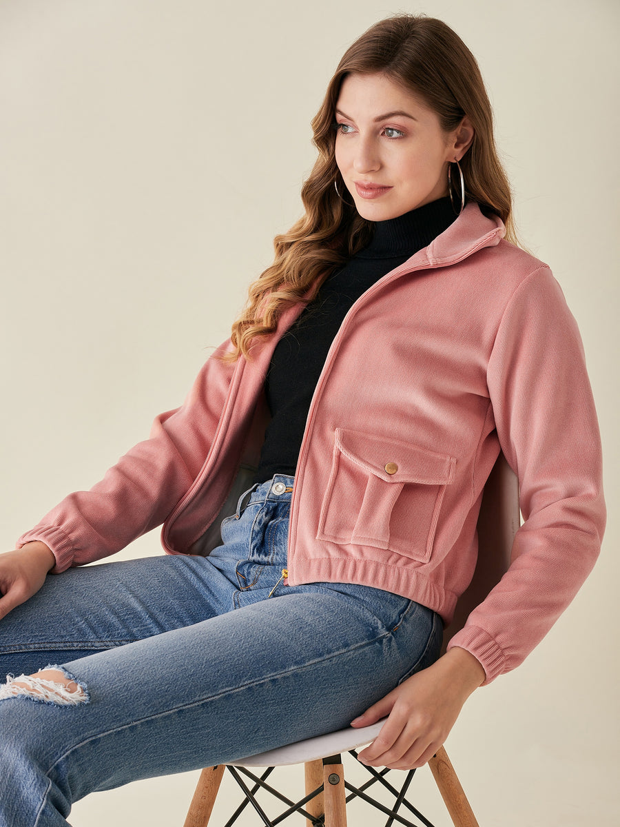 Modeve Women Lightweight Bomber Jacket