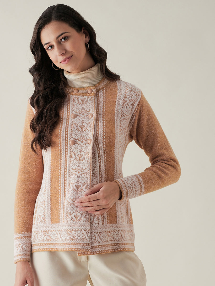 Rivza Women Ethnic Sweater for Winter