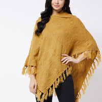 Modeve Women Casual Poncho for Winter