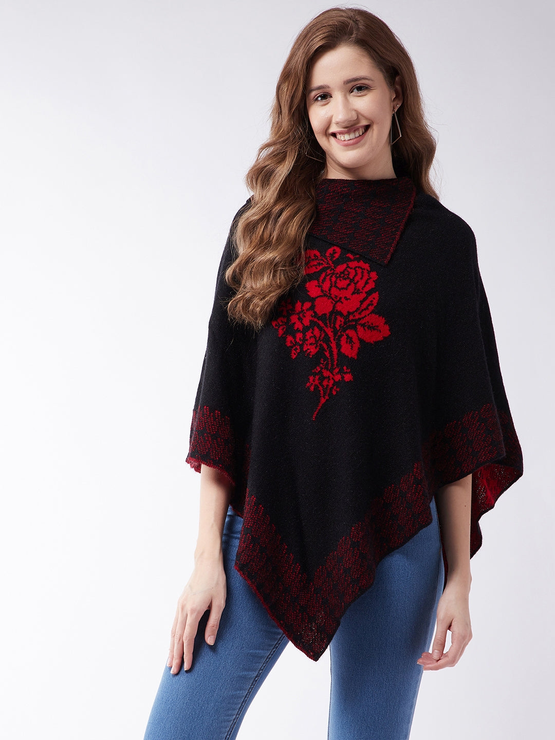 Modeve Women Poncho for Winter