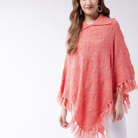 Modeve Women Casual Poncho for Winter